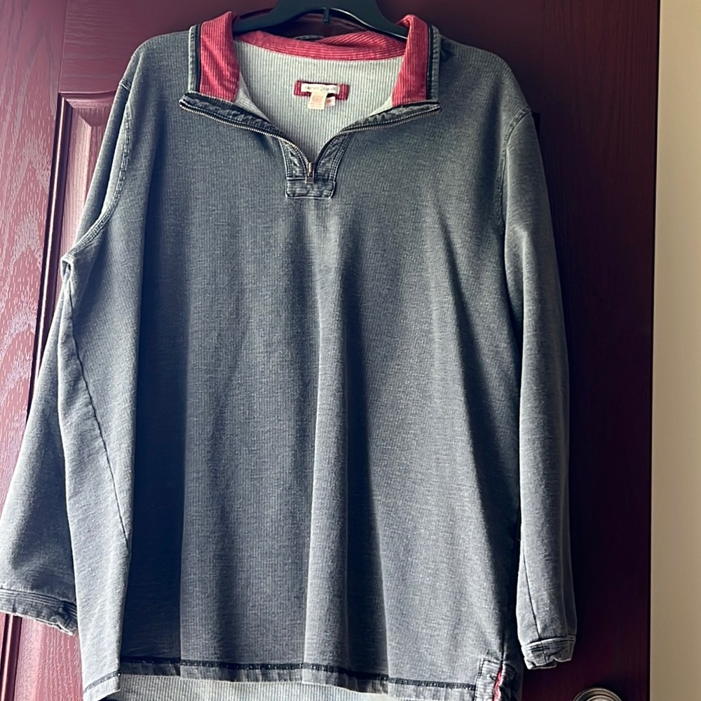 Pullover carbon 2 cobalt